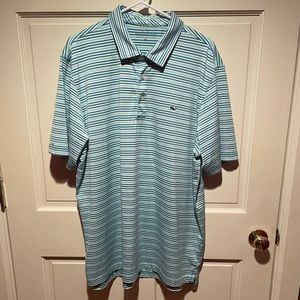 Striped men’s XL Vinyard Vines performance shirt
